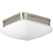 Progress Lighting - P3549-09 - Two Light Flush Mount - Appeal - Opal - Brushed Nickel