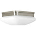 Progress Lighting - P3549-09 - Two Light Flush Mount - Appeal - Opal - Brushed Nickel