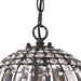 ELK Home - 122-015 - One Light Mini Pendant - Talgarth - Dark Bronze