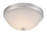 Designers Fountain - LED302M-SP - LED Flushmount - Hopkins - Satin Platinum