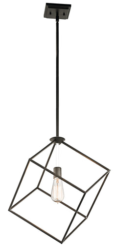Cartone One Light Pendant Olde Bronze