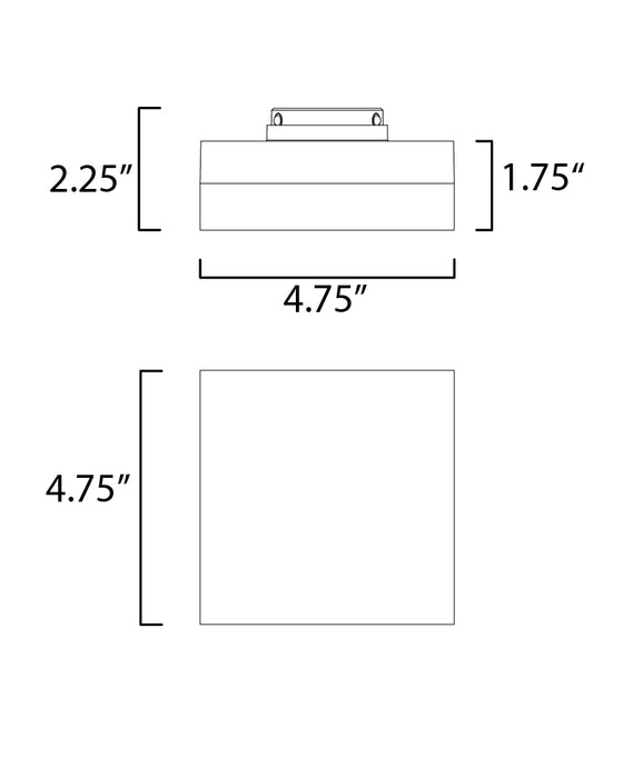 Illuminaire II LED Flush Mount-Utility-Maxim-Lighting Design Store