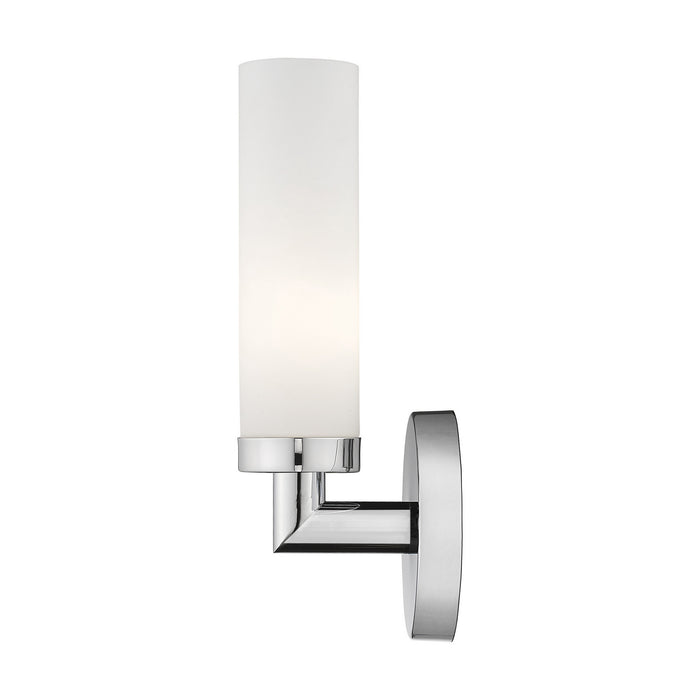 Livex Lighting - 10103-05 - One Light Wall Sconce - Aero - Polished Chrome