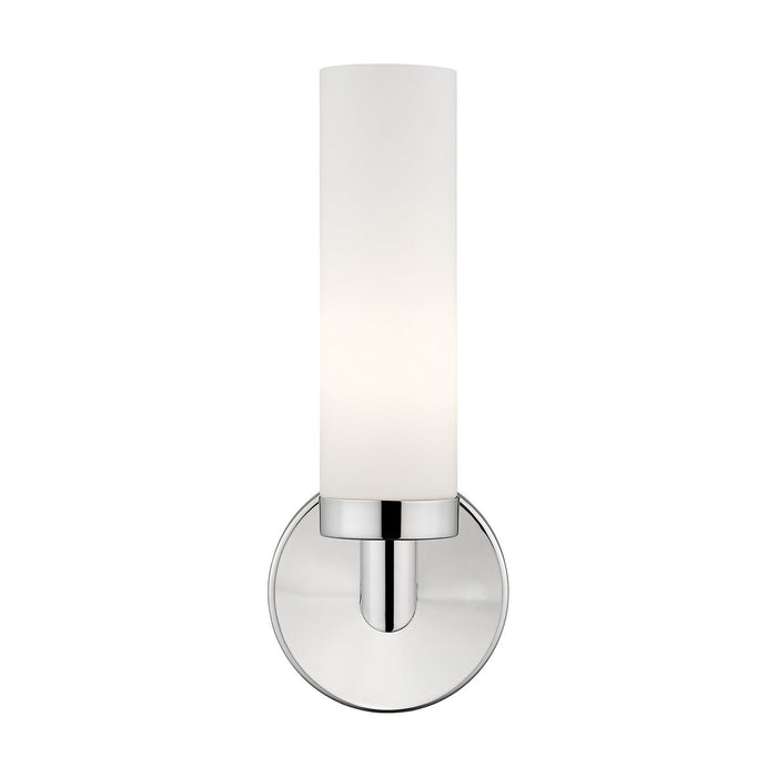 Livex Lighting - 10103-05 - One Light Wall Sconce - Aero - Polished Chrome