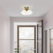 Livex Lighting - 13664-01 - Three Light Ceiling Mount - Somerville - Antique Brass