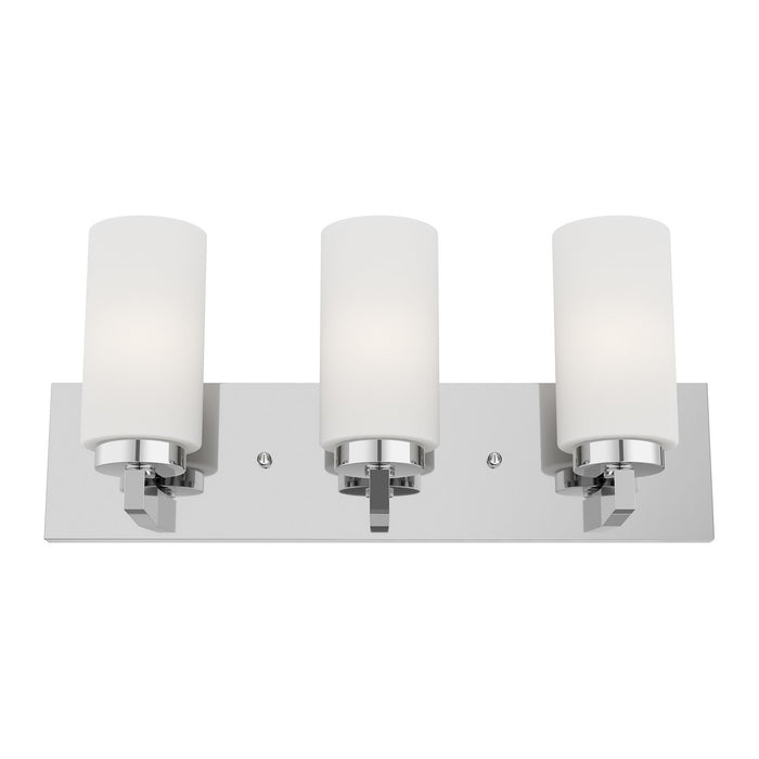 Livex Lighting - 16373-05 - Three Light Bath Vanity - West Lake - Polished Chrome
