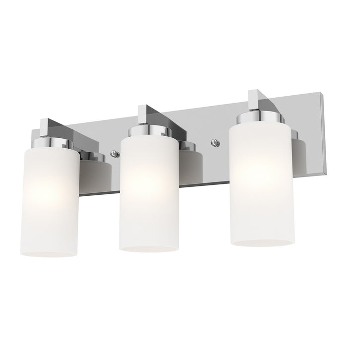 Livex Lighting - 16373-05 - Three Light Bath Vanity - West Lake - Polished Chrome