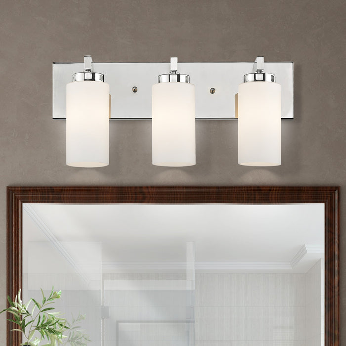 Livex Lighting - 16373-05 - Three Light Bath Vanity - West Lake - Polished Chrome
