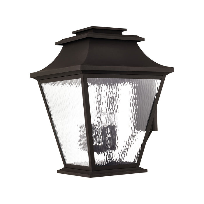 Livex Lighting - 20251-07 - Six Light Outdoor Wall Lantern - Hathaway - Bronze