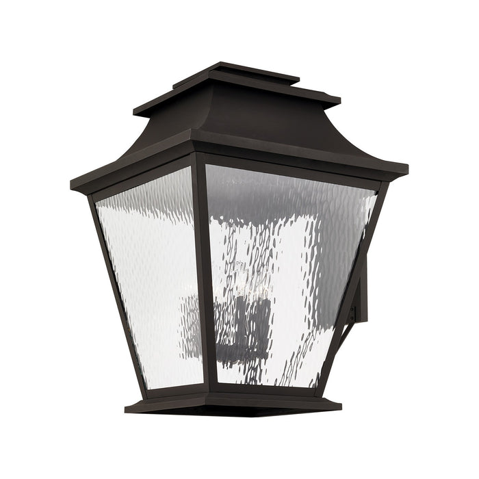 Livex Lighting - 20251-07 - Six Light Outdoor Wall Lantern - Hathaway - Bronze