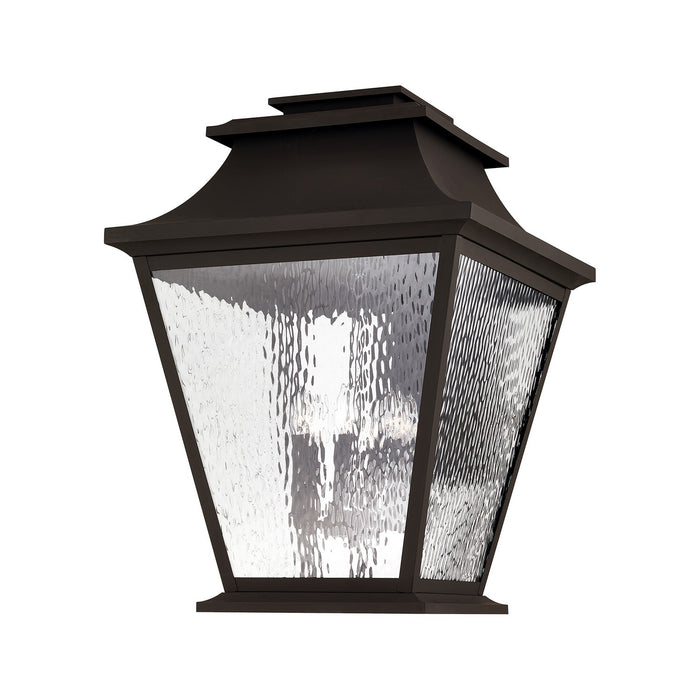 Livex Lighting - 20251-07 - Six Light Outdoor Wall Lantern - Hathaway - Bronze