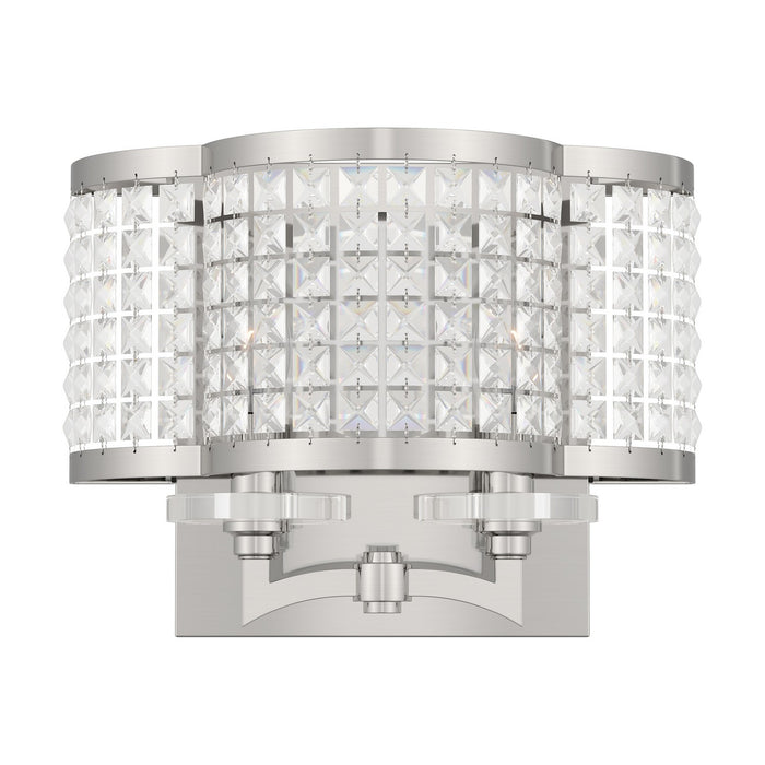 Livex Lighting - 50568-91 - Two Light Wall Sconce - Grammercy - Brushed Nickel
