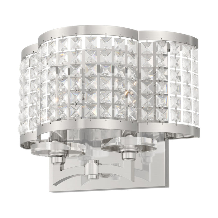 Livex Lighting - 50568-91 - Two Light Wall Sconce - Grammercy - Brushed Nickel