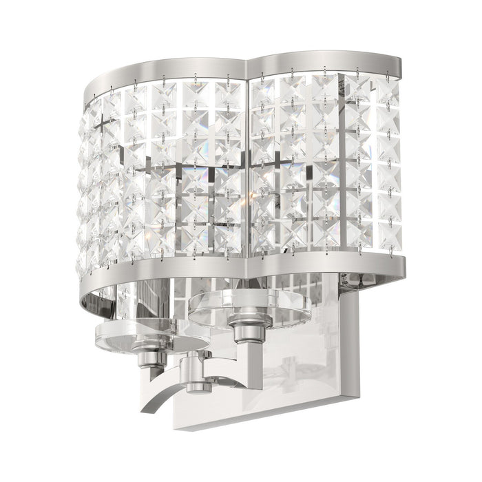 Livex Lighting - 50568-91 - Two Light Wall Sconce - Grammercy - Brushed Nickel