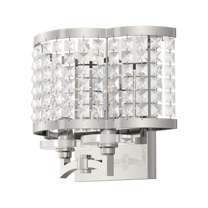 Livex Lighting - 50568-91 - Two Light Wall Sconce - Grammercy - Brushed Nickel
