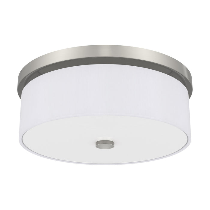 Livex Lighting - 50864-91 - Three Light Ceiling Mount - Meridian - Brushed Nickel