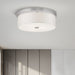 Livex Lighting - 50864-91 - Three Light Ceiling Mount - Meridian - Brushed Nickel