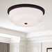 Livex Lighting - 50866-07 - Four Light Ceiling Mount - Meridian - Bronze