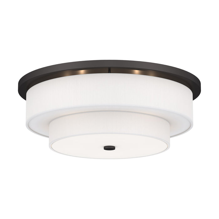 Livex Lighting - 50867-07 - Five Light Ceiling Mount - Meridian - Bronze