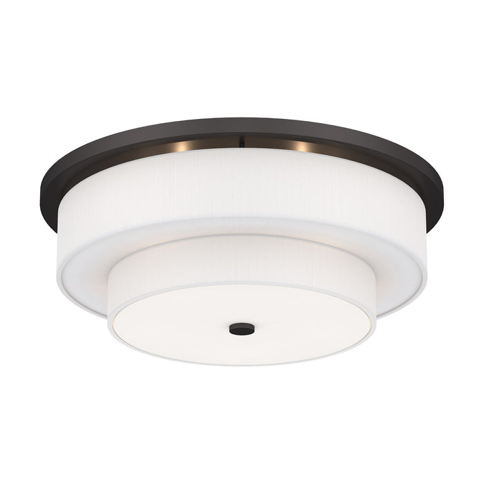 Livex Lighting - 50867-07 - Five Light Ceiling Mount - Meridian - Bronze