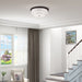 Livex Lighting - 50867-07 - Five Light Ceiling Mount - Meridian - Bronze
