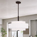 Livex Lighting - 50874-07 - Four Light Pendant - Meridian - Bronze