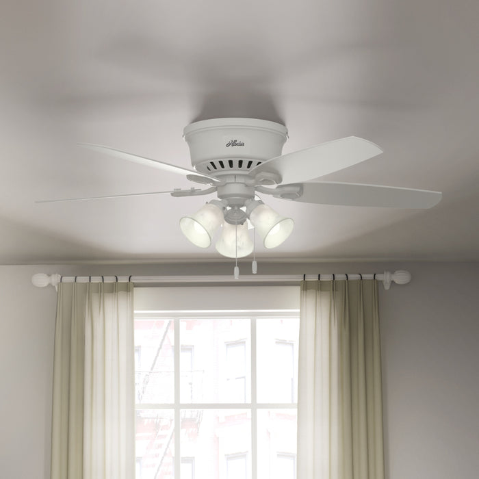 Builder 52"Ceiling Fan-Fans-Hunter-Lighting Design Store