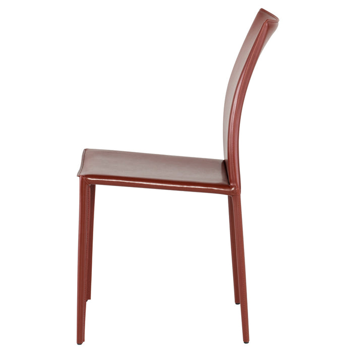 Nuevo - HGAR383 - Dining Chair - Sienna - Bordeaux