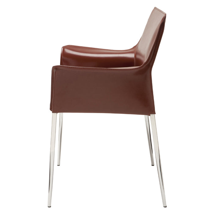 Nuevo - HGAR400 - Dining Chair - Colter - Bordeaux