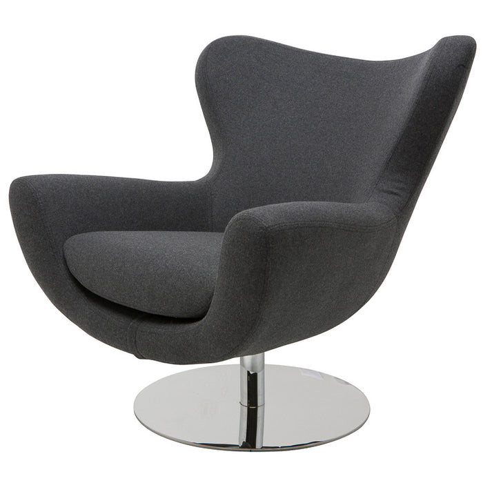 Nuevo - HGDJ755 - Occasional Chair - Conner - Dark Grey
