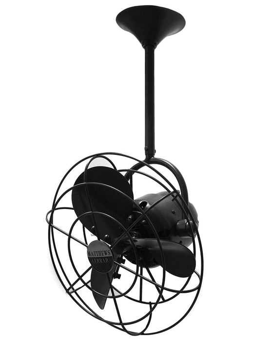 Matthews Fan Company - BD-BK-MTL - 16 Inch Ceiling Fan - Bianca Direcional - Matte Black