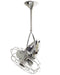 Matthews Fan Company - JD-CR-MTL - 16 Inch Ceiling Fan - Jarold Direcional - Polished Chrome