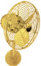Matthews Fan Company - MP-GOLD-MTL - 19 Inch Wall Fan - Michelle Parede - Ouro