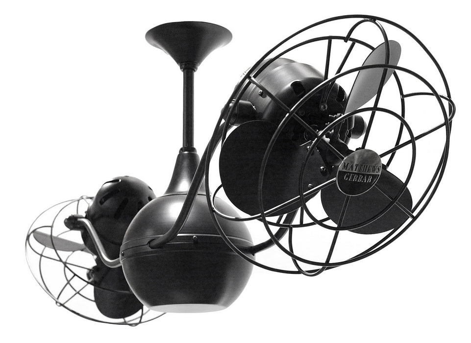 Matthews Fan Company - VB-BK-MTL - 42 Inch Ceiling Fan - Vent-Bettina - Matte Black