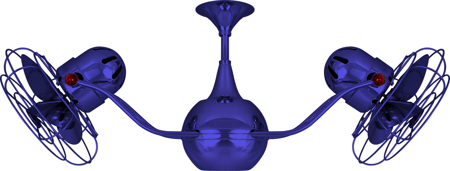 Matthews Fan Company - VB-BLUE-MTL - 42 Inch Ceiling Fan - Vent-Bettina - Blue