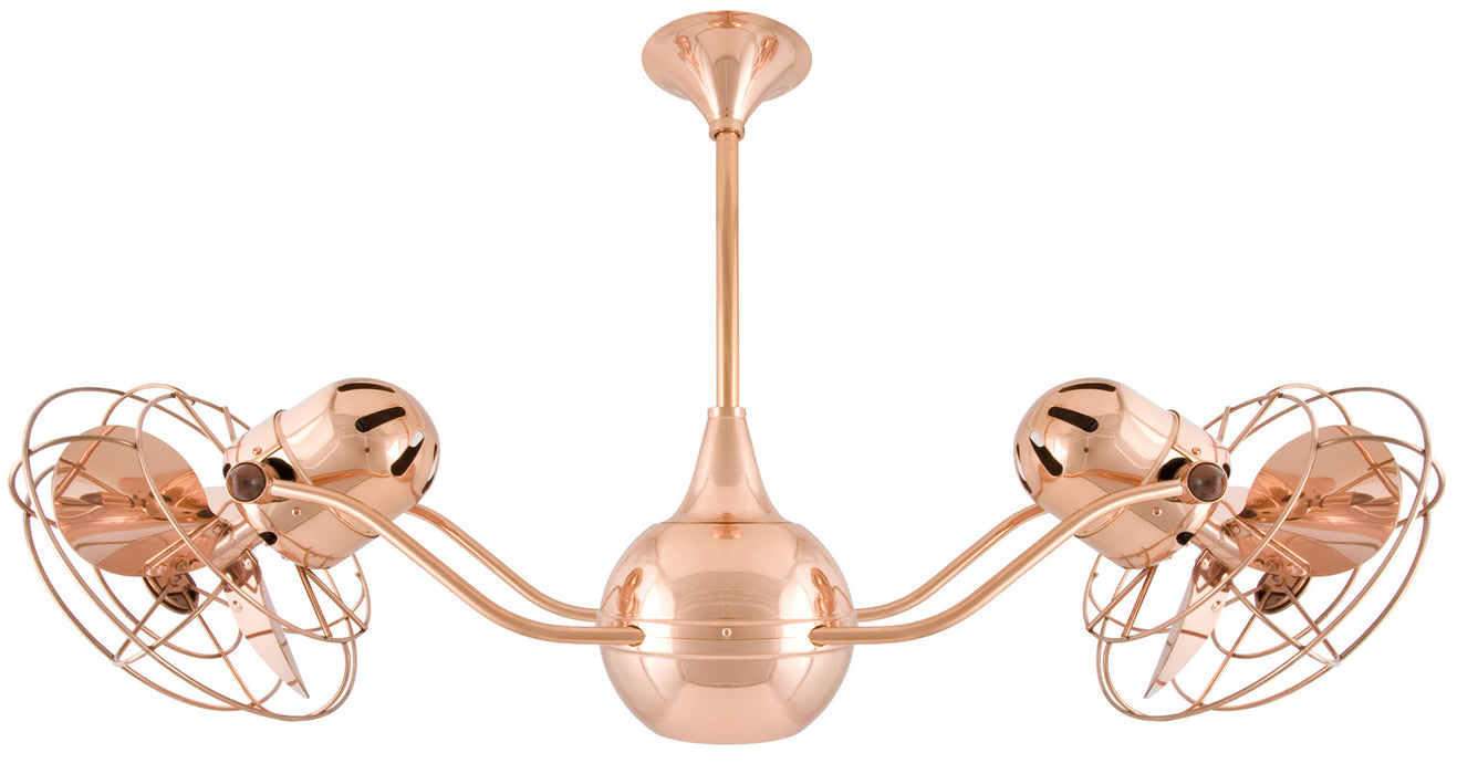 Matthews Fan Company - VB-CP-MTL - 42 Inch Ceiling Fan - Vent-Bettina - Polished Copper