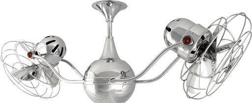 Matthews Fan Company - VB-CR-MTL-DAMP - 42 Inch Ceiling Fan - Vent-Bettina - Polished Chrome