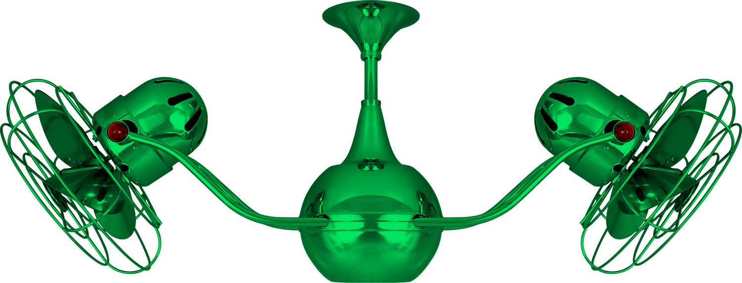 Matthews Fan Company - VB-GREEN-MTL - 42 Inch Ceiling Fan - Vent-Bettina - Green