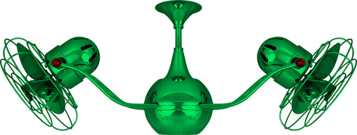 Matthews Fan Company - VB-GREEN-MTL - 42 Inch Ceiling Fan - Vent-Bettina - Green