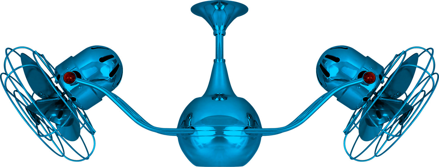 Matthews Fan Company - VB-LTBLUE-MTL - 42 Inch Ceiling Fan - Vent-Bettina - Light Blue