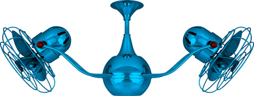 Matthews Fan Company - VB-LTBLUE-MTL - 42 Inch Ceiling Fan - Vent-Bettina - Light Blue