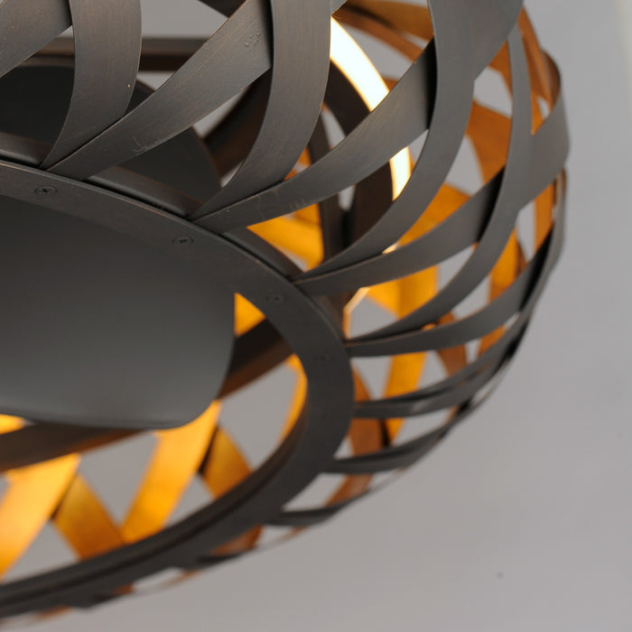 Weave LED Fandelight-Fans-Maxim-Lighting Design Store