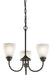 Kichler - 43637OZ - Three Light Mini Chandelier - Jolie - Olde Bronze