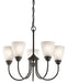 Kichler - 43638OZ - Five Light Chandelier - Jolie - Olde Bronze