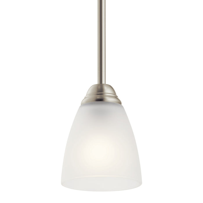 Kichler - 43640NI - One Light Mini Pendant - Jolie - Brushed Nickel