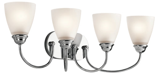 Jolie Four Light Bath Chrome