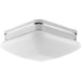 Progress Lighting - P3549-15 - Two Light Flush Mount - Appeal - Opal - Polished Chrome