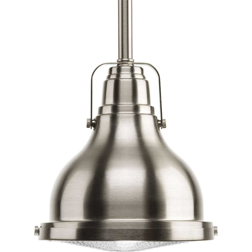 Fresnel Pendant LED LED Pendant Brushed Nickel