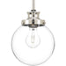 Progress Lighting - P5067-104 - One Light Pendant - Penn - Polished Nickel