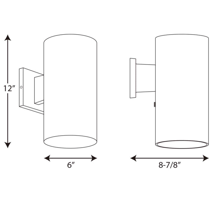 Progress Lighting - P5641-82/30K - LED Cylinder - LED Cylinders - Metallic Gray
